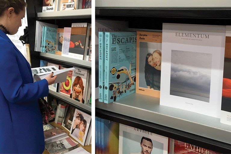 Elementum, design, print, publication, magazine, nature, clean, presentation, layout, Design79, Cornwall, Tate, selection, read